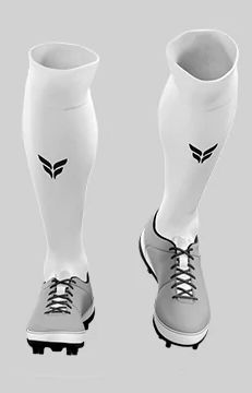 LCFC Flite Uniform Socks (WHITE)